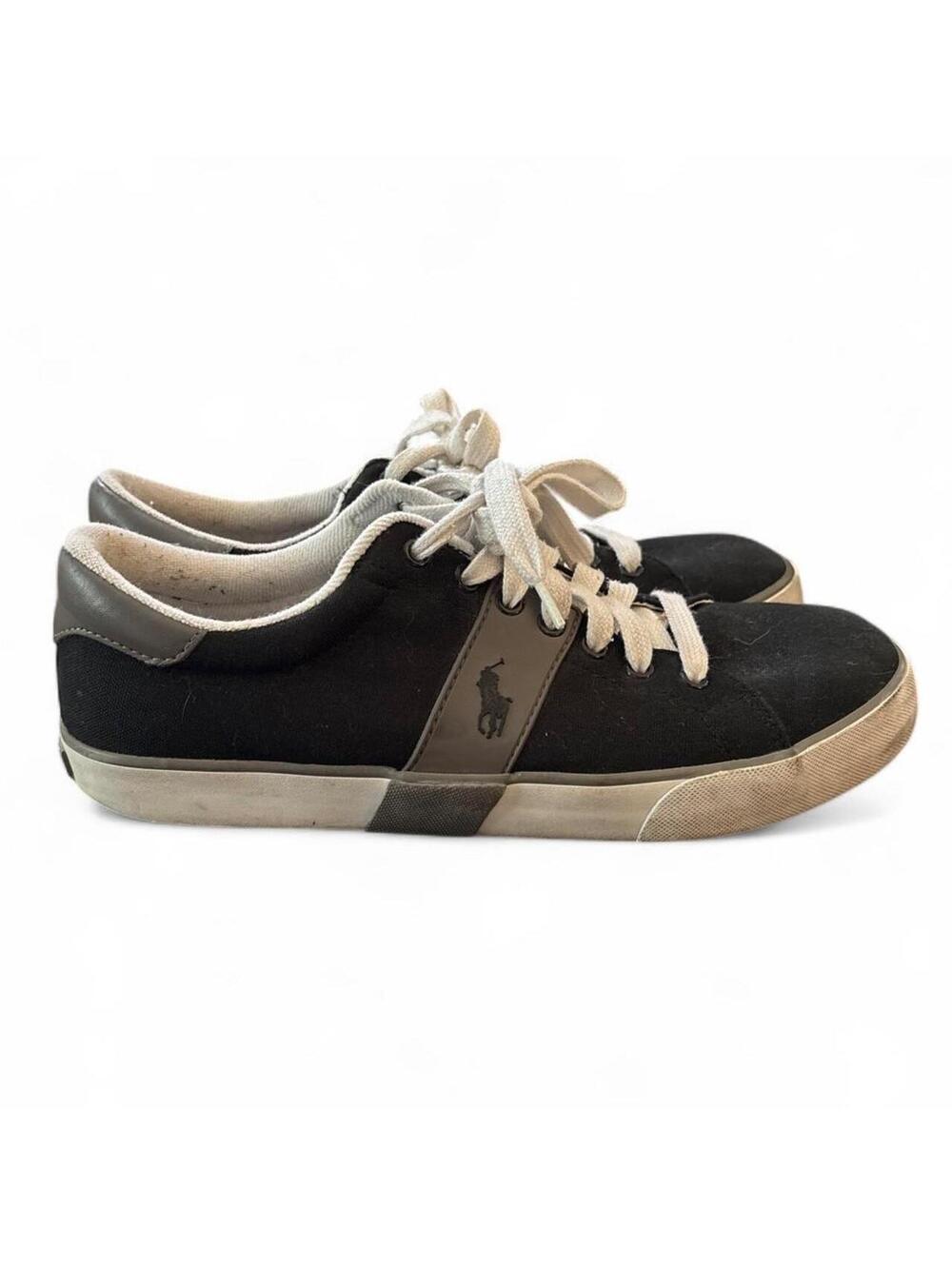 Fire Y2K pair of Polo Ralph Lauren trainers.